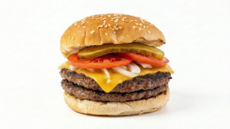 Double Home Cheeseburger